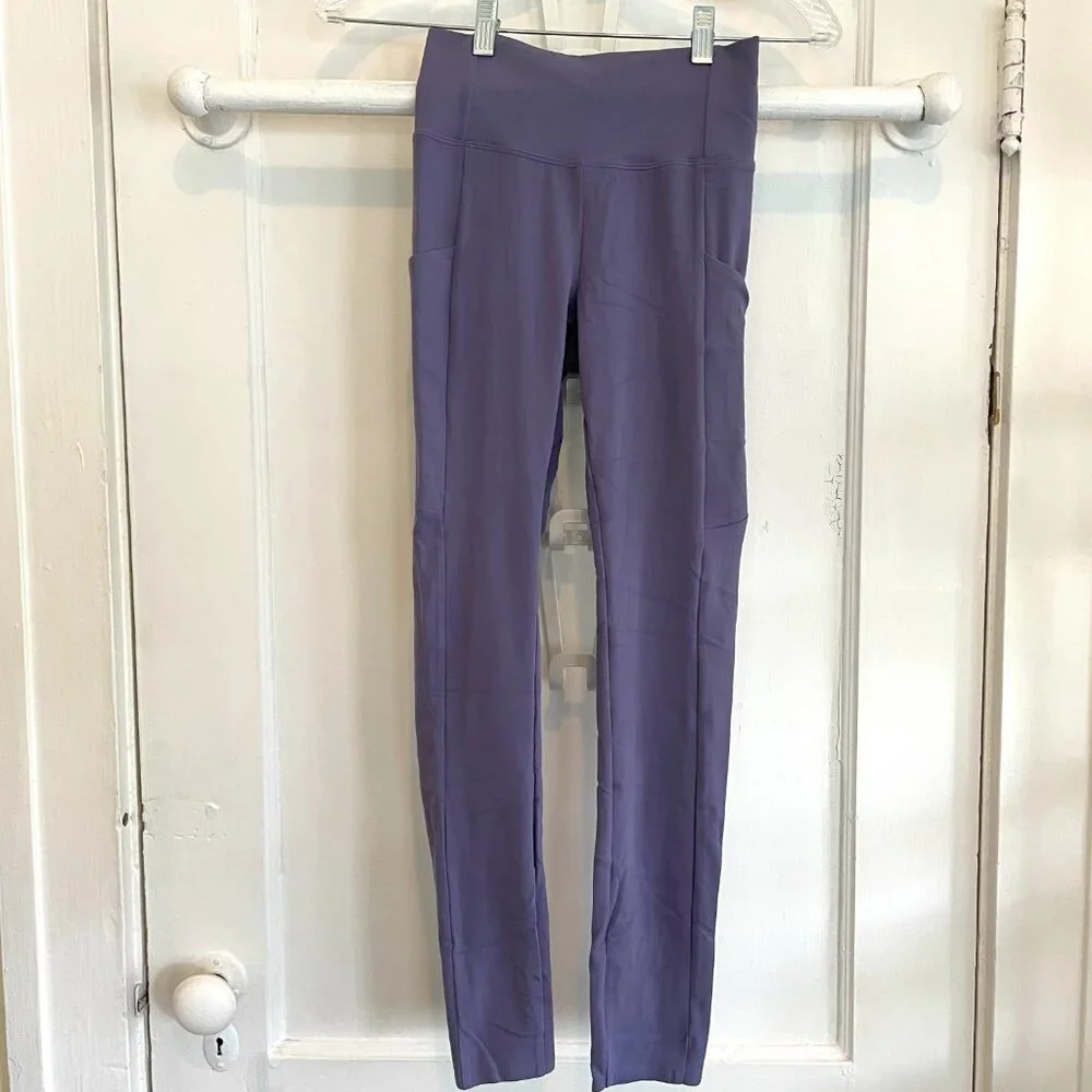 Women's REI Co-op Take Your Time 7/8 Leggings | X-Small | Larkspur | NWT - Picture 4 of 12